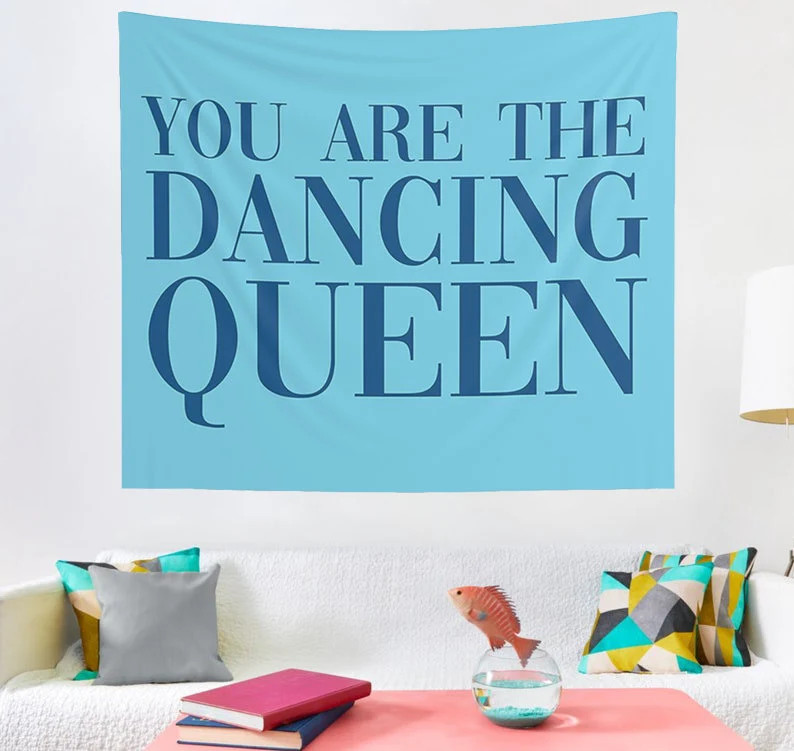 Mamma Mia  You Are the Dancing Queen Tapestry Mama Mia Wall | Etsy | Etsy (US)