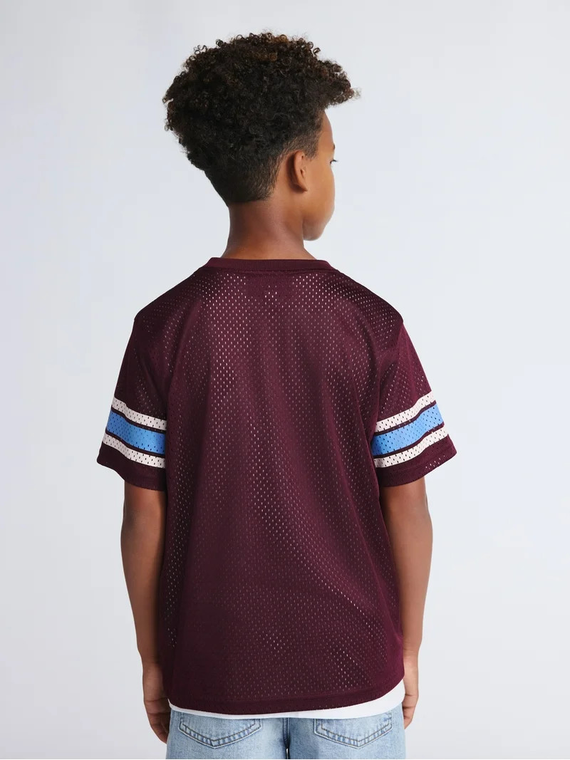 Weekend Academy Boys Mesh Football Jersey, Sizes 4-18 | Walmart (US)
