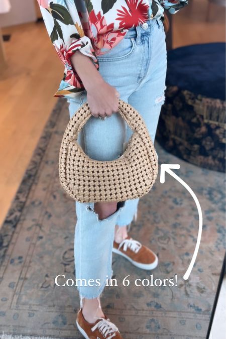 This fun open weave bag is great for summer. Wear it to a cocktail party, as a wedding guest, or to lunch with friends.  This everywhere bag comes in six colors, some bright and some neutral.  Under $100

Summer bag | Summer clutch | Summer accessories | bright colored bags | small bags | travel | wedding guest

#SummerStyle #SummerBags #EveryDayBag #WeddingGuest #Travel #MomStyle

#LTKFind #LTKitbag #LTKstyletip