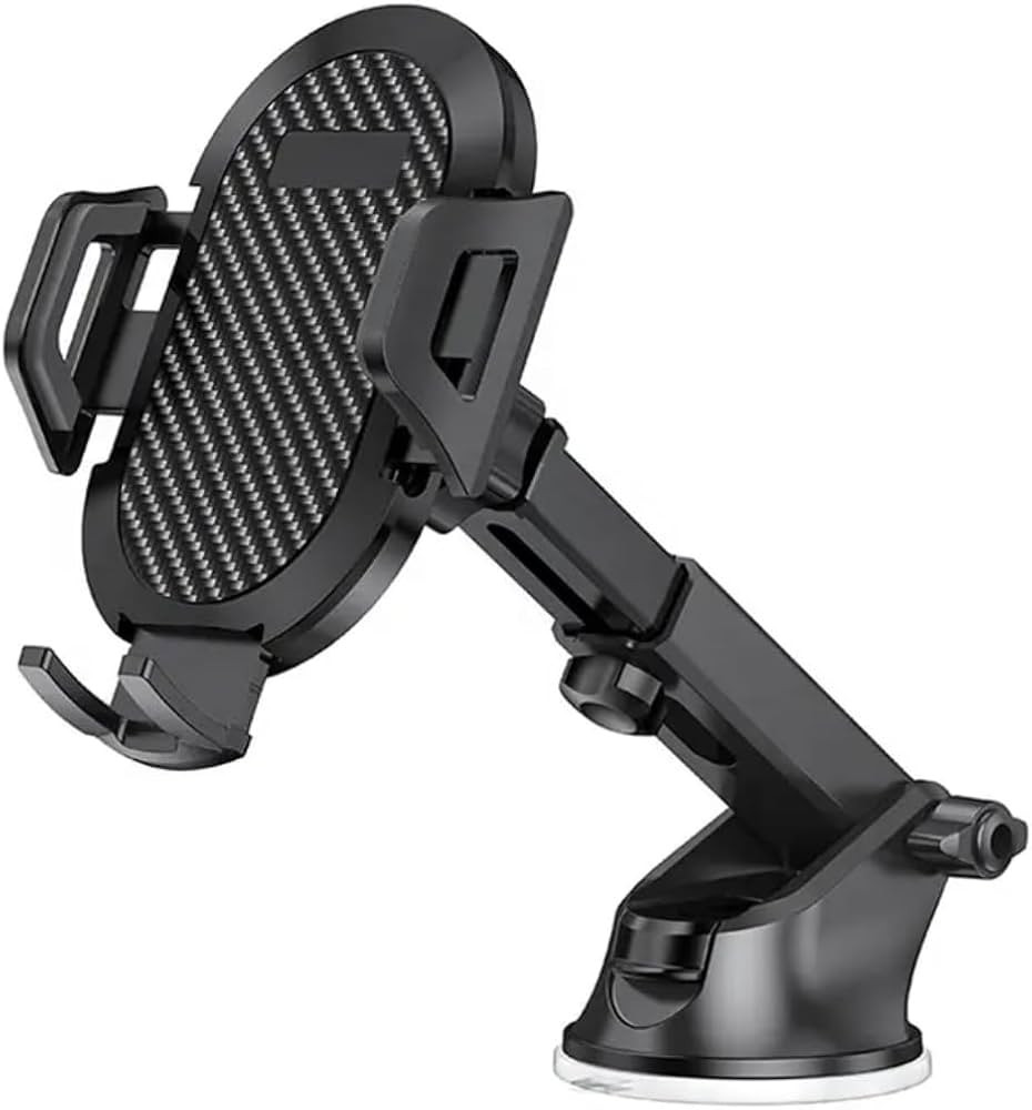 Phone Holders for Your Car Windshield or Dashboard Mount Automatic Clip with Strong Suction Cup f... | Amazon (US)