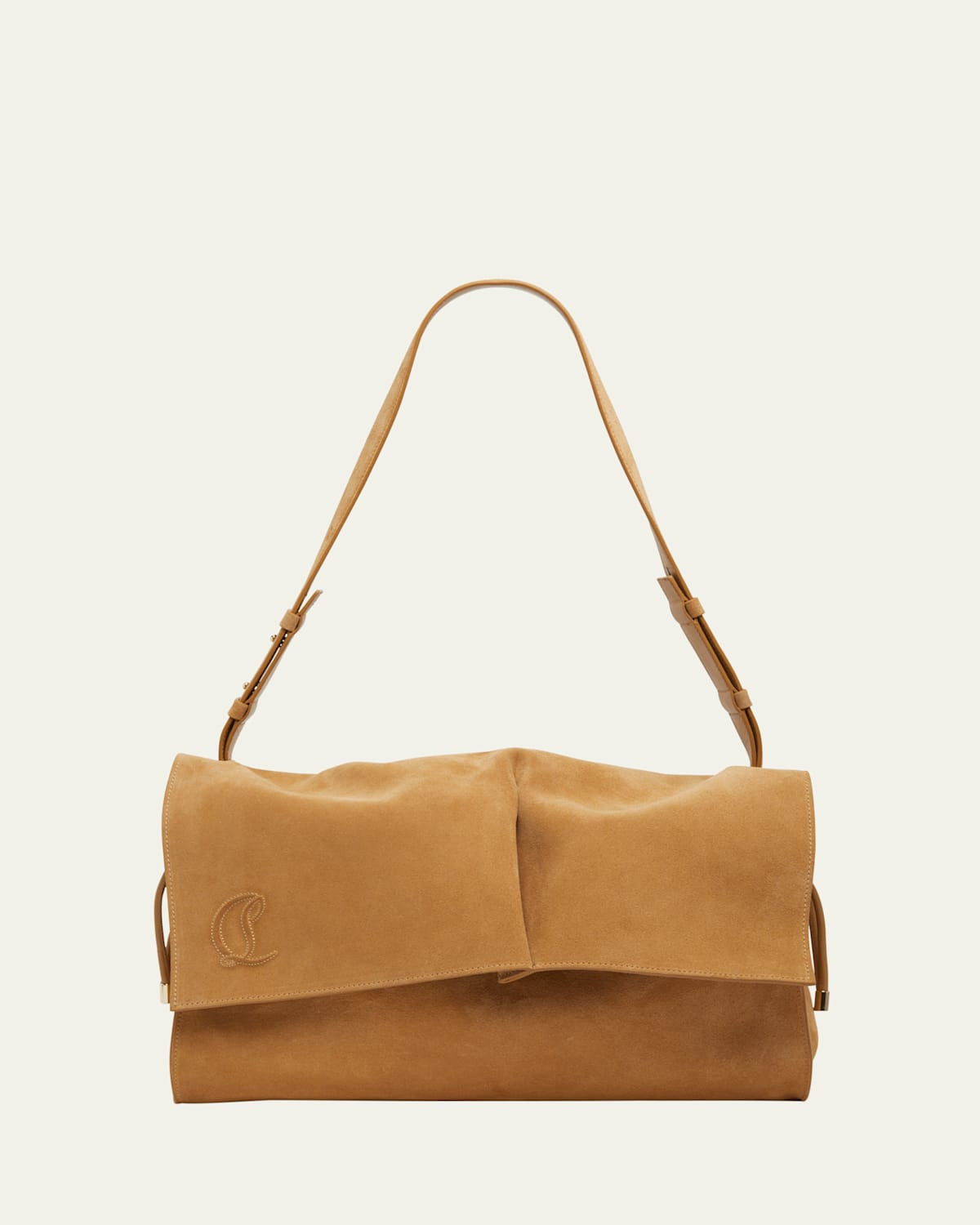 Baggy Large Shoulder Bag in Suede | Bergdorf Goodman