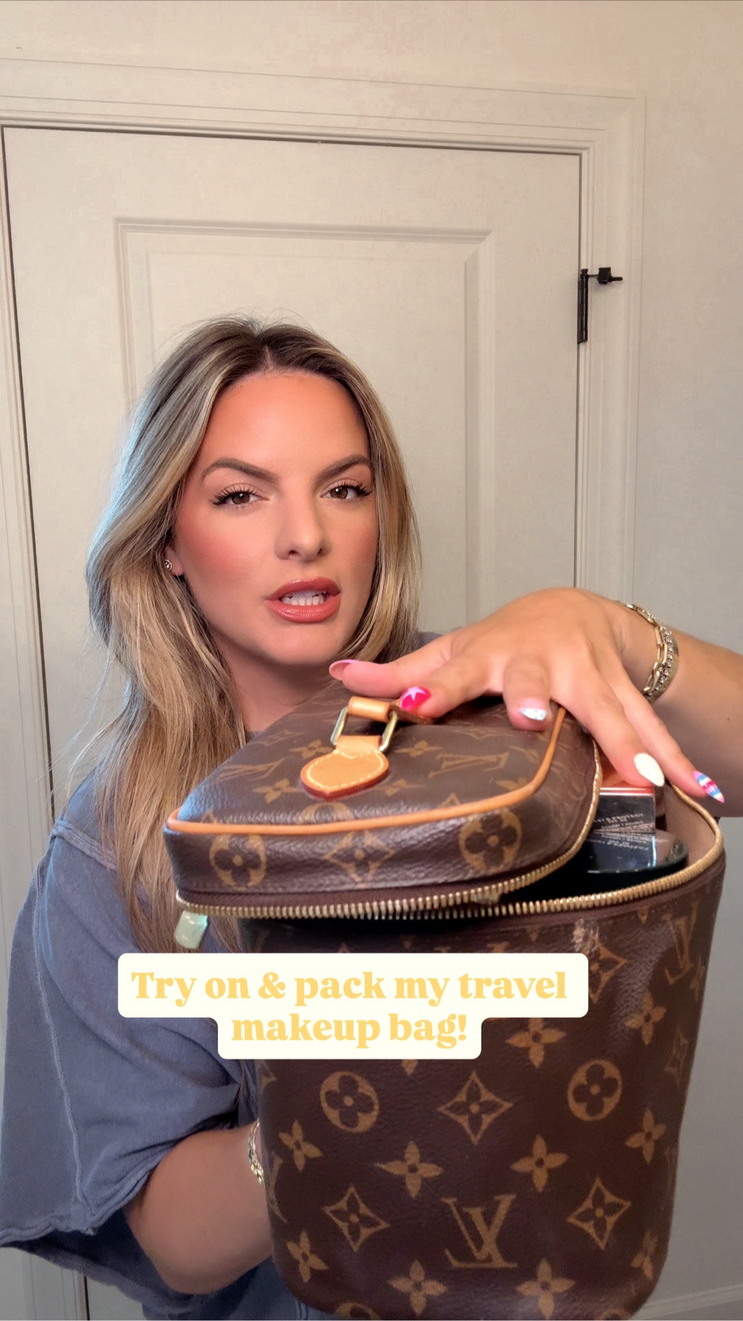 Trying on & packing my travel makeup bag for the beach!

#LTKgrwm #LTKdayinmylife #LTKBeauty