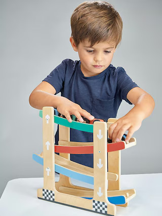 Wooden Ramp Race Car Toddler Toy | Gap (US)