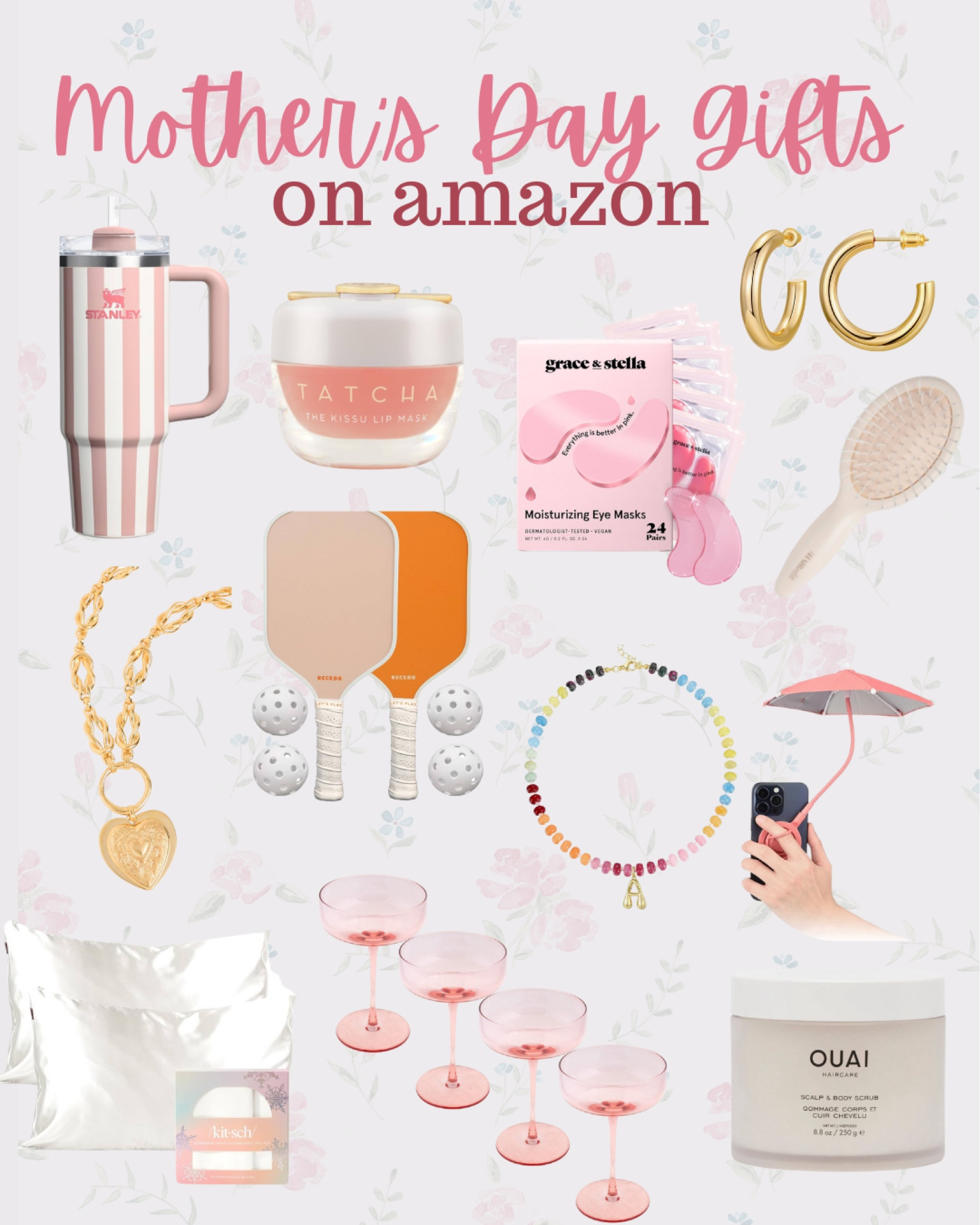Mother’s Day Gifts all available on Amazon!

Mother’s Day, gifts for her, beauty gifts, Amazon beauty, Amazon fashion


#LTKGiftGuide #LTKFindsUnder100 #LTKBeauty
