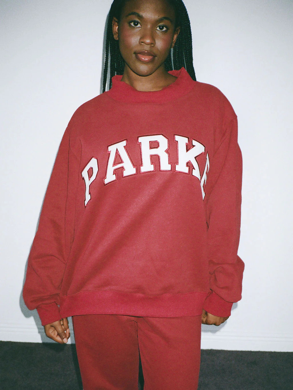 Valentine's Day Varsity Mockneck | Parke