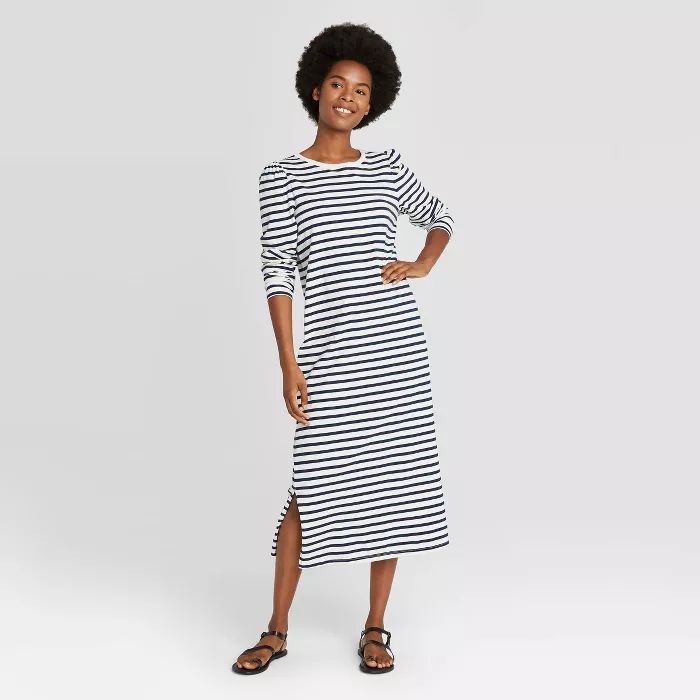 Women's Puff Long Sleeve T-Shirt Dress - Universal Thread™ | Target