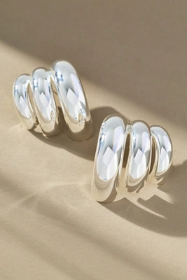 Éliou Tripla Hoop Earrings | Anthropologie (US)