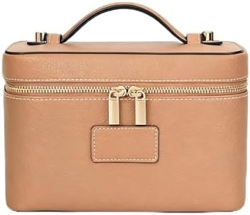 Makeup Vanity Case for Women - Waterproof Leather Travel Toiletry Organizer with Removable Divide... | Amazon (CA)