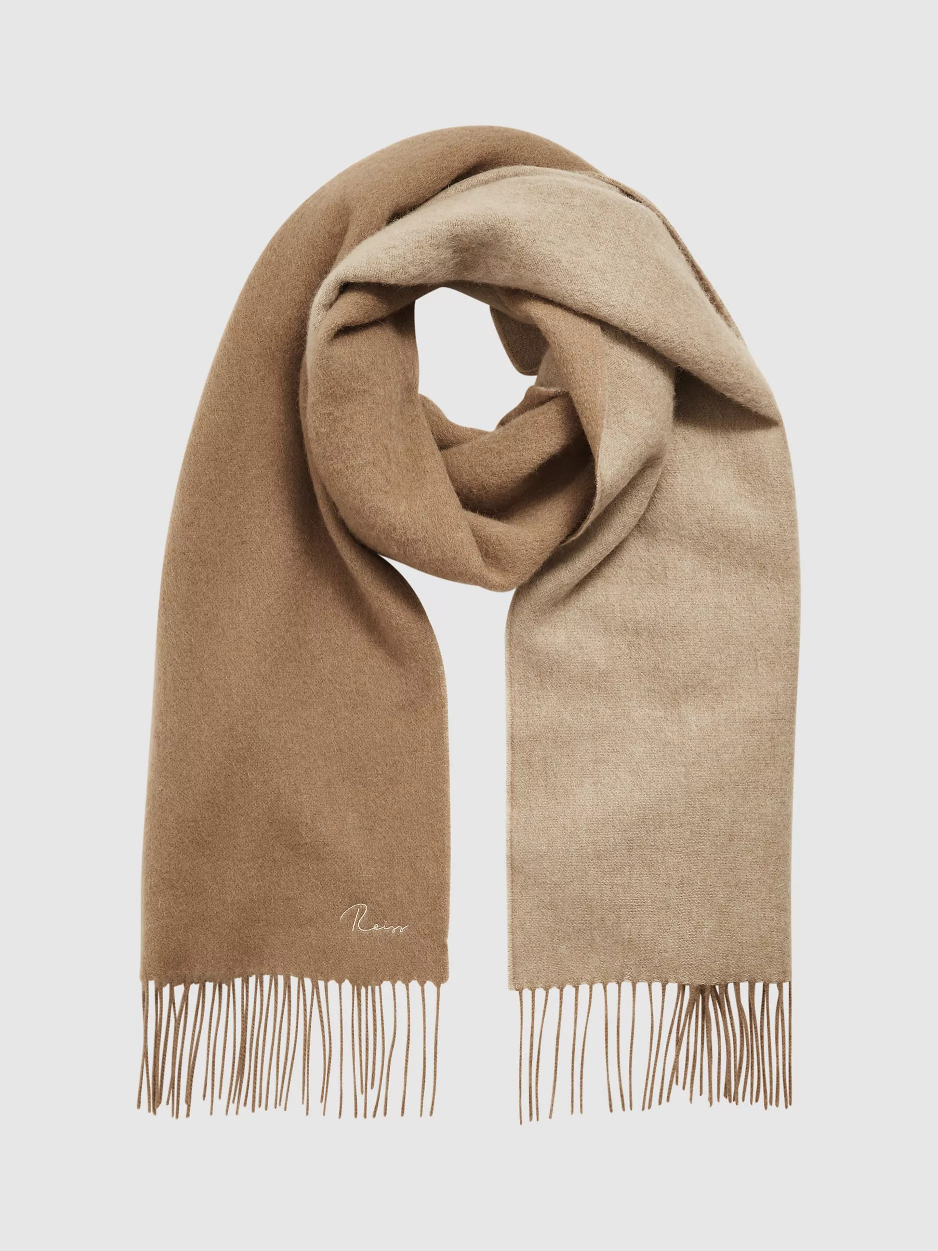 ReissPicton Wool Cashmere Blend Scarf | John Lewis (UK)