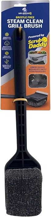 Mr. Bar-B-Q Steam Clean Grill Brush Powered by Scrub Daddy | Amazon (US)