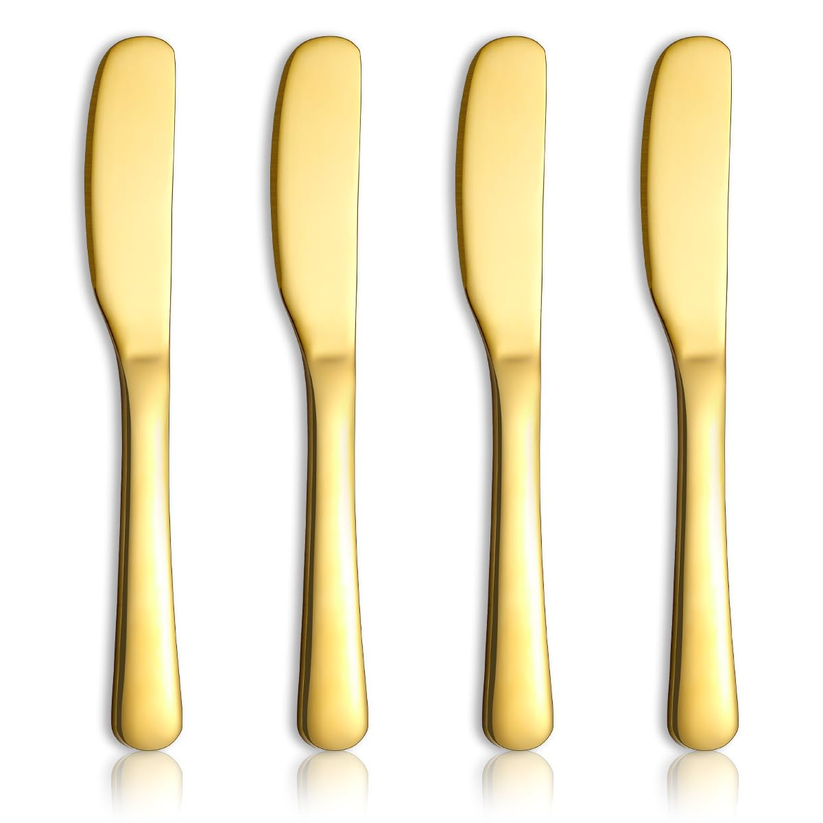 Homquen Stainless Steel Butter Knife, Gold Butter Knives, Butter Spreader, Butter Spreader Knife ... | Amazon (US)