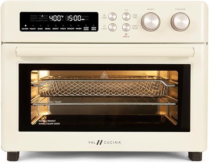 VAL CUCINA Retro Style Infrared Heating Air Fryer Toaster Oven, Extra Large Countertop Convection... | Amazon (US)
