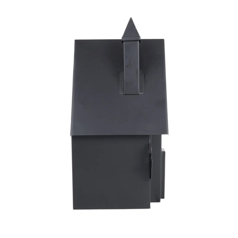 Metal Haunted House Decoration, Black, 12.5", Halloween by Way To Celebrate | Walmart (US)