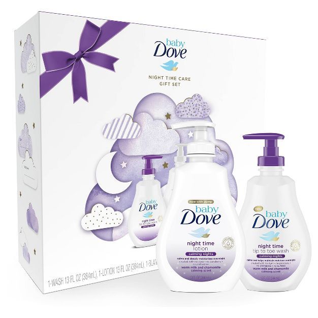 Baby Dove Calming Nights Gift Set - 3pc | Target