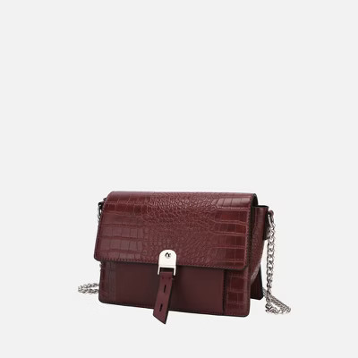 MKF Collection Hope Crocodile Embossed Women’s Shoulder Bag by Mia K | Target