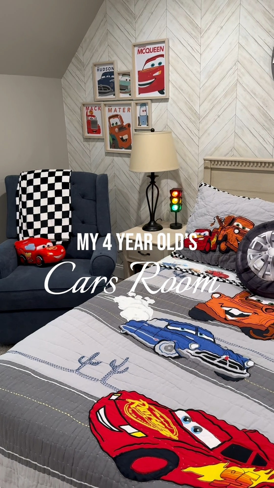 Welcome to Radiator Springs! My four year old wanted his room transformed into a Cars room and here’s what we came up with! 

Toddler bed room, toddler boy room, little boy room, Pinterest worthy room, Pinterest room, little boy room inspo, toddler room inspiration, home inspiration, kids room ideas, little boy room ideas, little boy room, four year old boy room, little boy room decor, cars lover, cars room, radiator springs room, five year old boy room, kids room ideas, racing room, racing room decor 

#LTKHome #LTKKids #LTKFamily