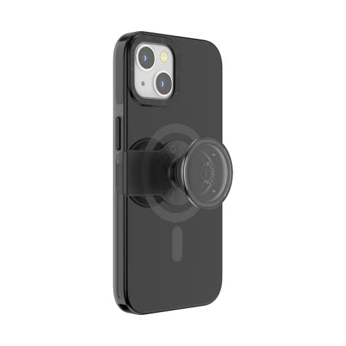 PopSockets iPhone 13 Case with Phone Grip and Slide, Phone Case for iPhone 13 - Black | Amazon (US)