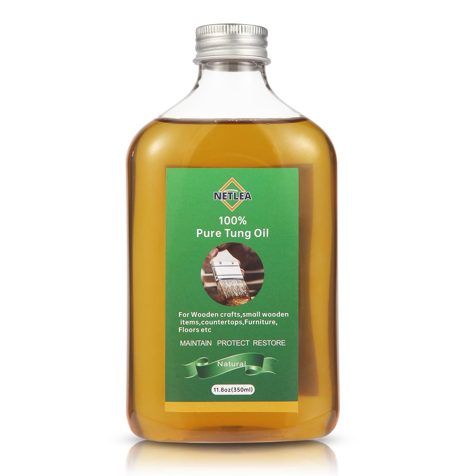 Small Woodworking Tung Oil, 11.8oz Pure Tung Oil for Wood Craft,Perfect for Jewelry Box, Models, DIY Wood Projects, Natural Wood Finish for Small Wood Crafts & Ornaments | Amazon (US)