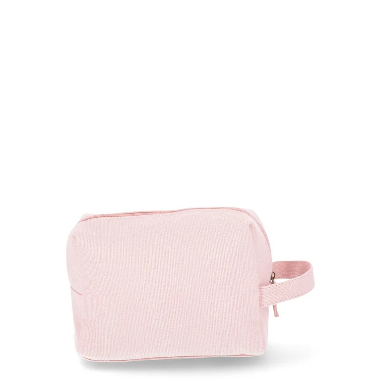 No Boundaries Woven Sunshine Pouch, Pink | Walmart (US)