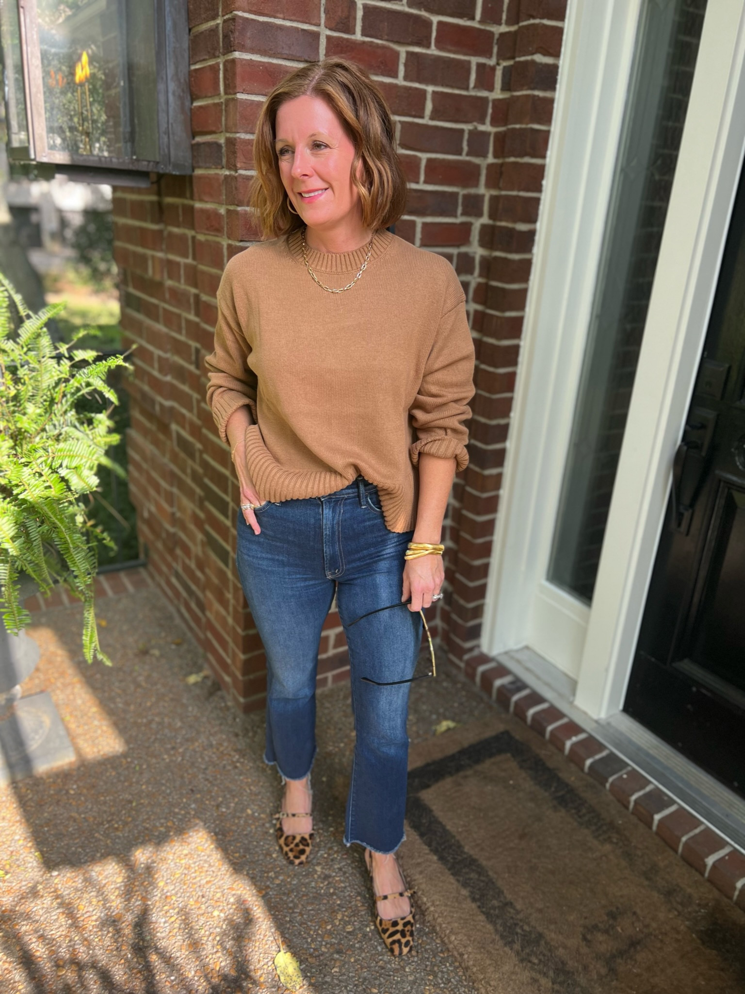 How to elevate jeans and a sweater!

#LTKstyletip #LTKshoecrush #LTKSeasonal