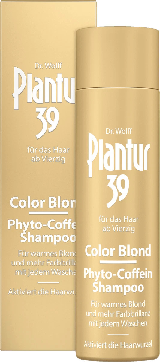 Plantur 39 Phyto Caffeine Shampoo Color Blond 250ml - Hair Care from Germany | eBay US