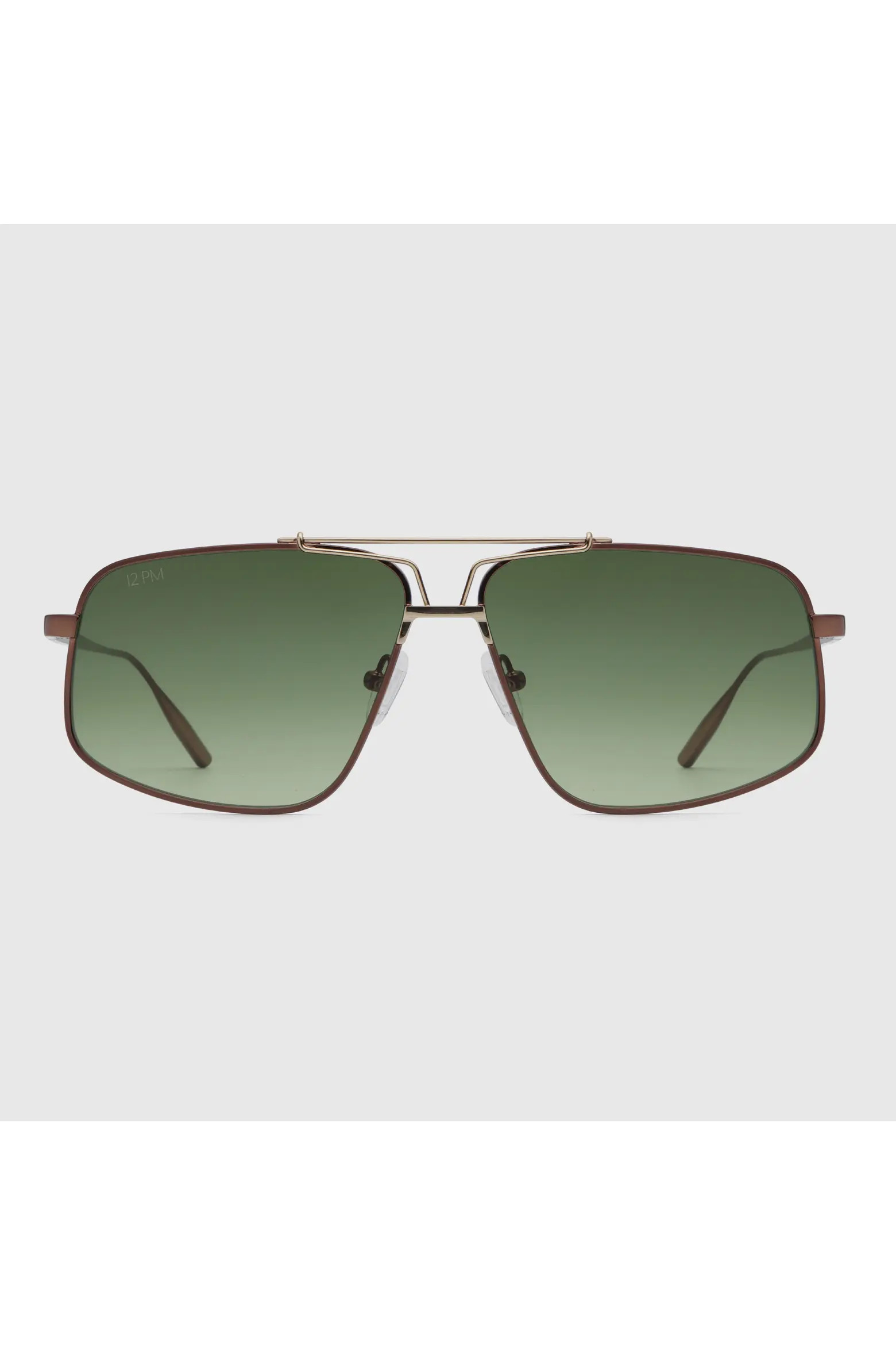 12PM STUDIOS Havana Metal Sunglasses | Nordstrom | Nordstrom