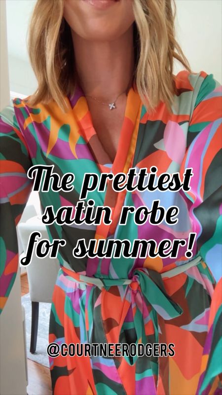 Happy Sunday!!!☀️🩷 How gorgeous is this new robe that equally doubles as a kimono! 💁🏼‍♀️ It’s currently on sale making it under $25!! 

Sizing: Size XS/S —it does run more slim in the arms FYI, so if that’s a problem area of yours, I would size up! 

Target, Weekend, vacation, robes, Mother’s Day gifts 


#LTKstyletip #LTKsalealert #LTKfindsunder100