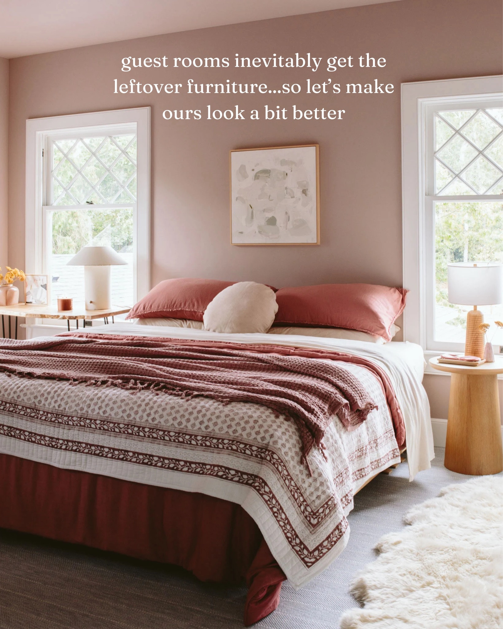 A guest room update y’all… Woah we’ve come a long way. What are our thoughts on the new and improved space??