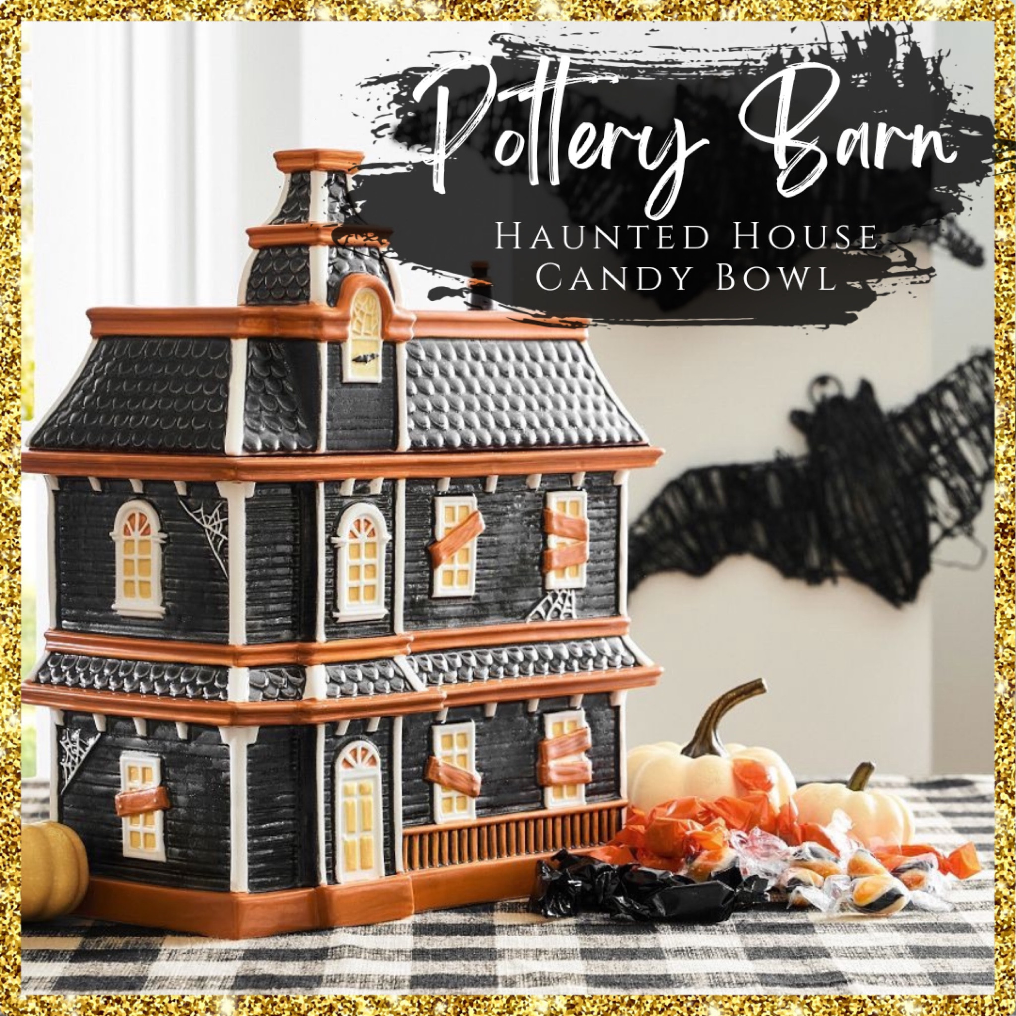 This stoneware, with its removable top, hides candy for a fun surprise. Perfect for trick-or-treaters or as cute festive decor!

#LTKHome #LTKParties #LTKSeasonal