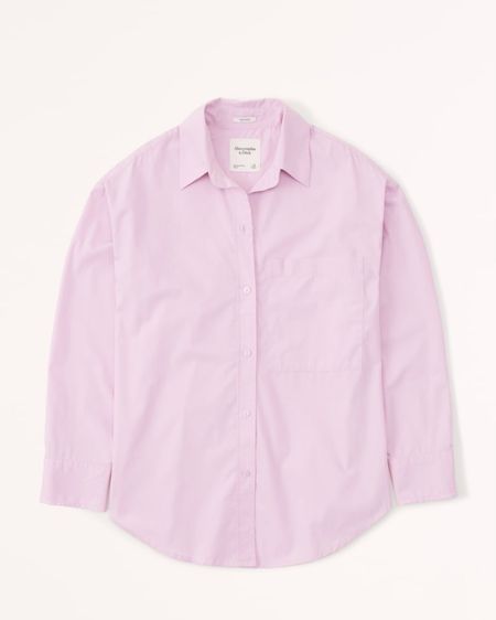 Pink poplin shirt
Abercrombie 
Sale
Work wear

#LTKunder50 #LTKsalealert #LTKSale