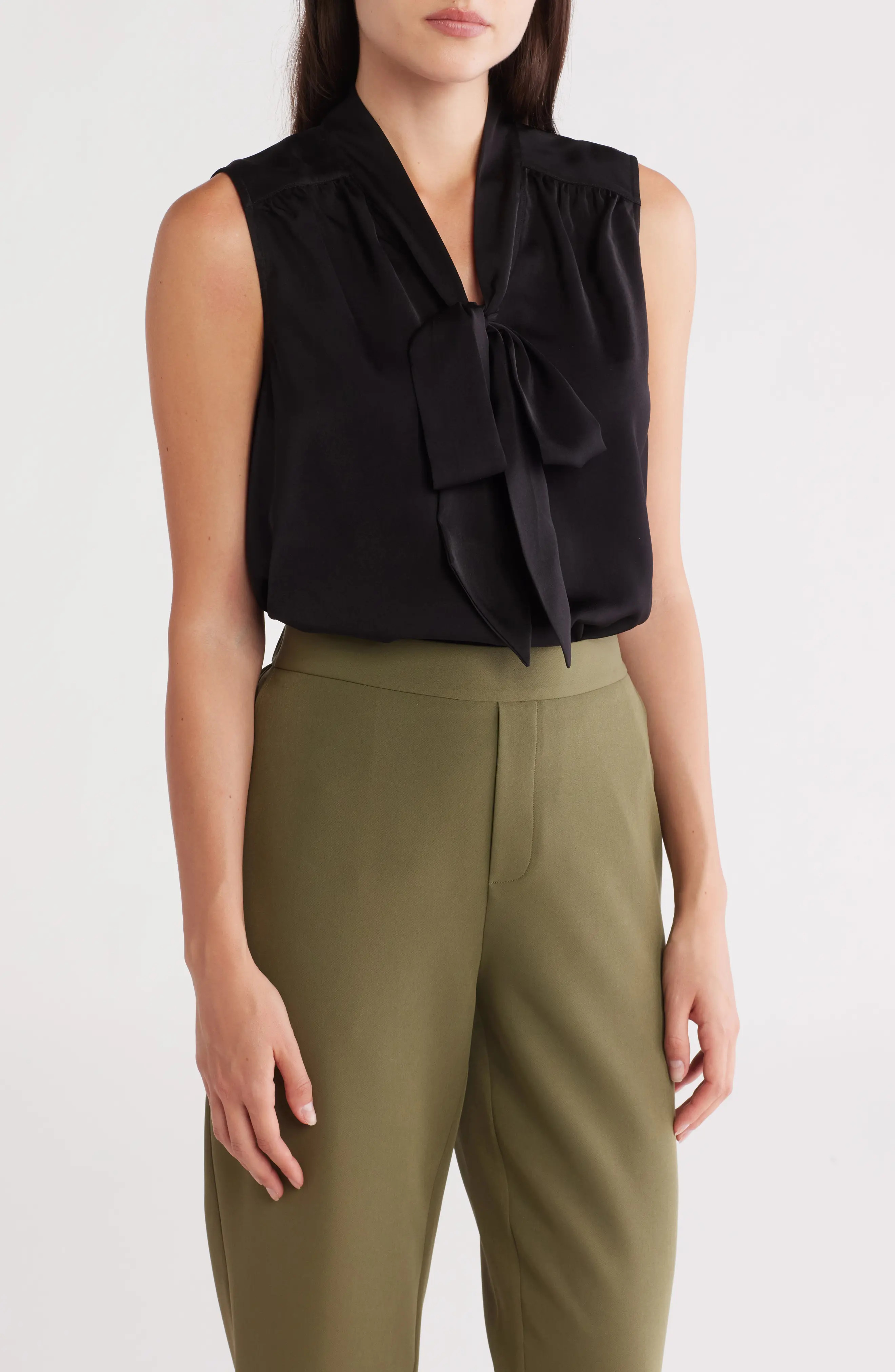 Tie Front Sleeveless Top (Women) | Nordstromrack | Nordstrom Rack