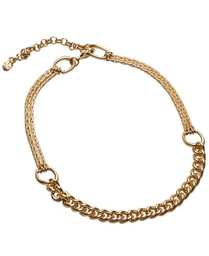 Lucky Brand Women's Chunky Chain Necklace, Gold, Unsized | Amazon (US)