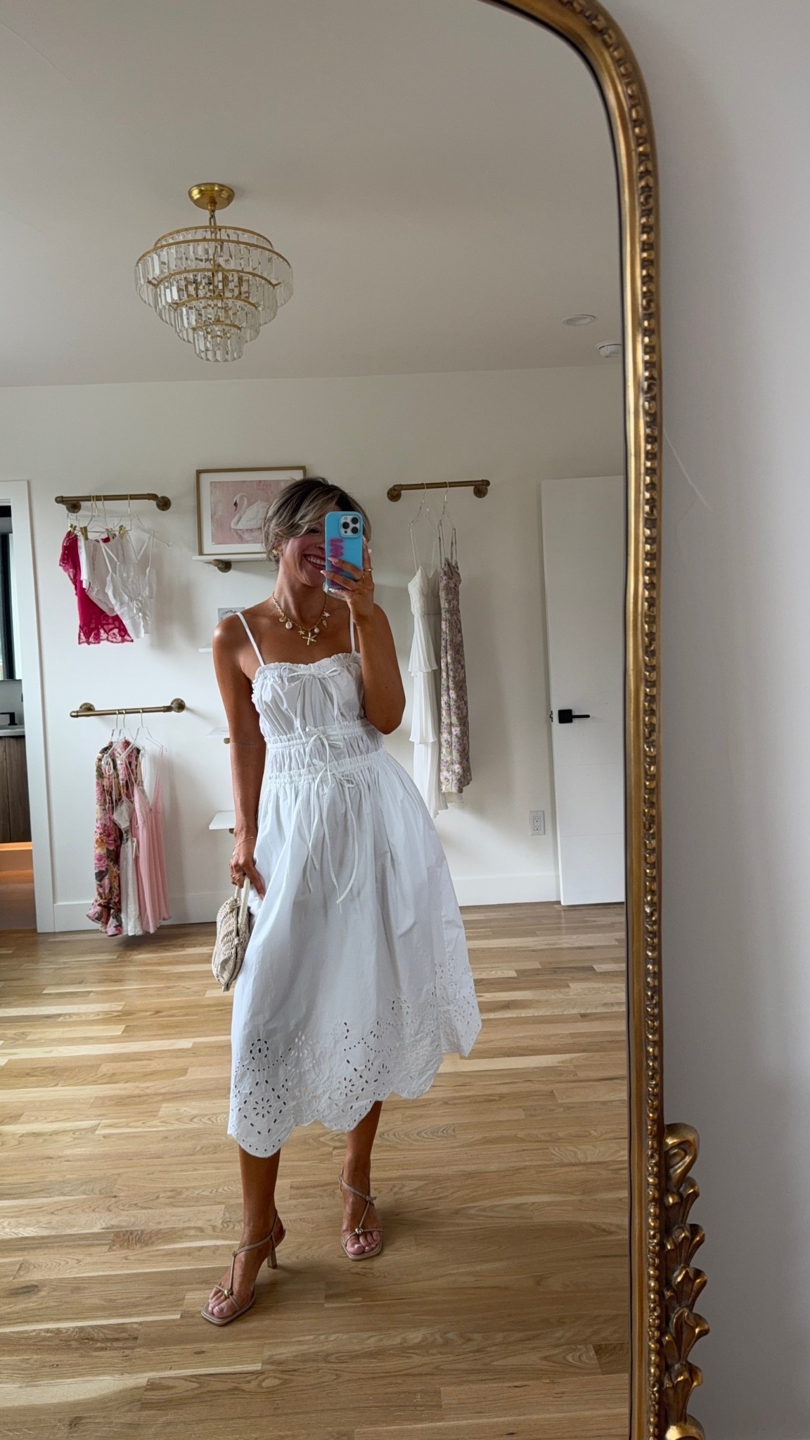 Smocked white midi summer resortwear dress from Walmart wearing a small

Colleen code: emerson20
Revolve code: tulip

White dress
Midi dress
Date night 
Summer 
Resortwear
Vacation 

#LTKSeasonal #LTKParties #LTKFindsUnder50