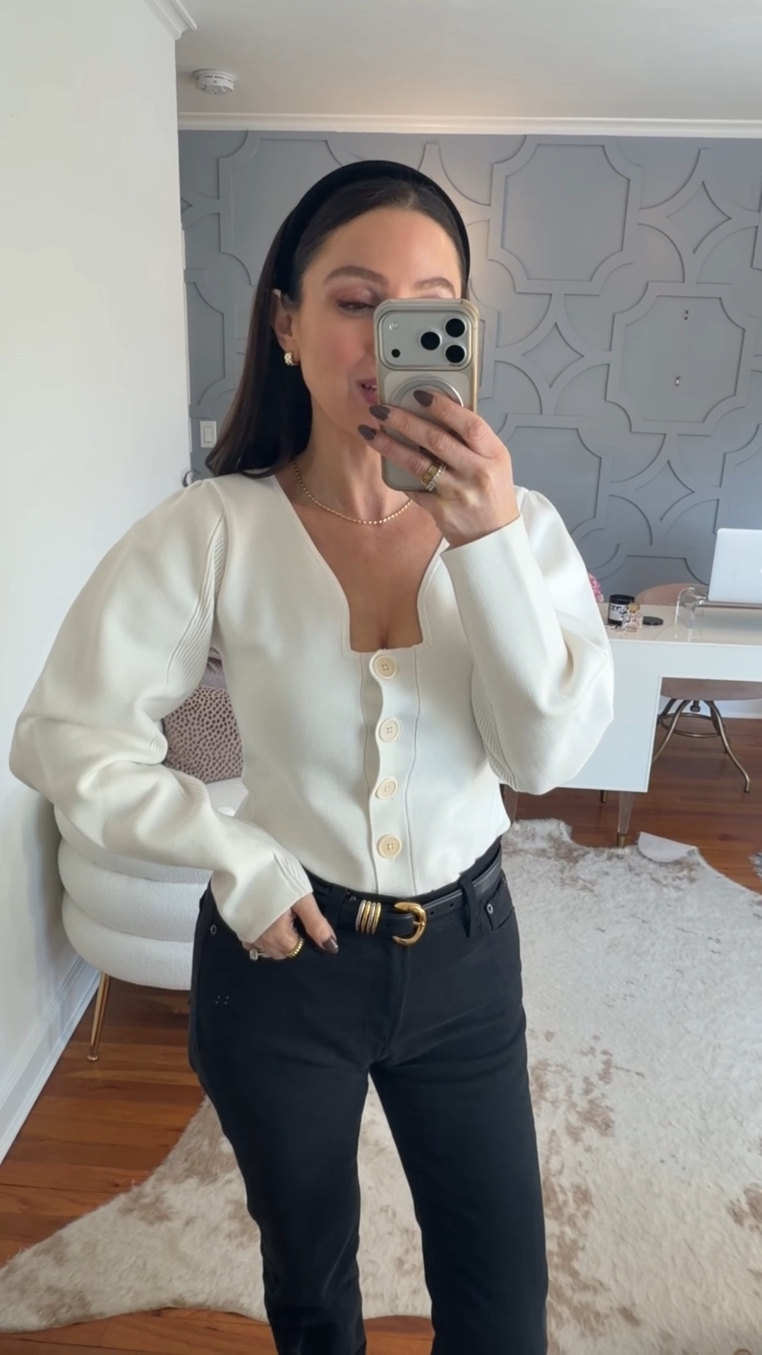 Outfit breakdown with sizing details!

Sweater: true to size
Jeans: true to size
Boots: size up half a size 

#LTKootd #LTKOver40