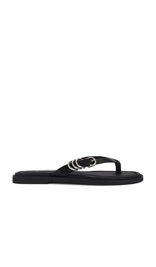 Rag & Bone Gia Thong Sandal in Black. - size 36.5 | Revolve Clothing (Global)