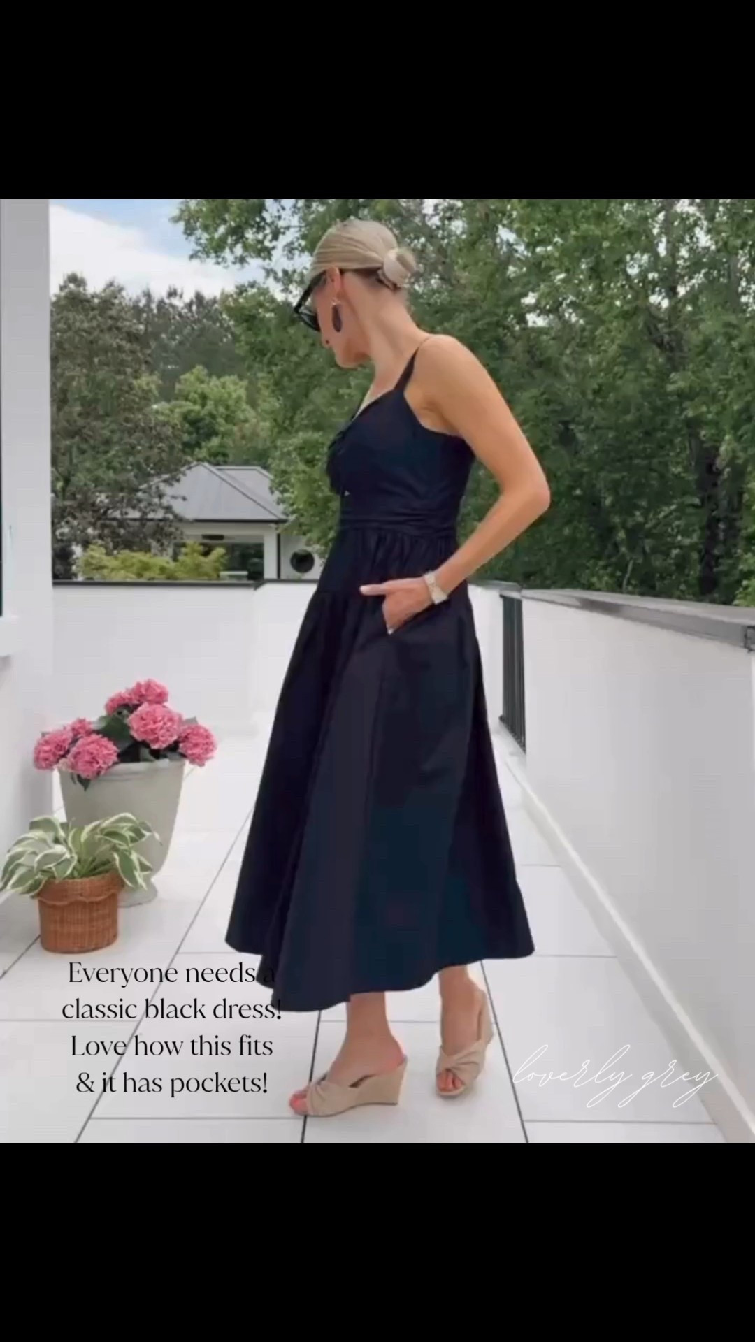 This dress is so affordable & would be cute for date night! Wearing XS!

Loverly Grey, Walmart, black dress, summer dress, date night, resort wear 

#LTKSummerEdit #LTKStyleTip