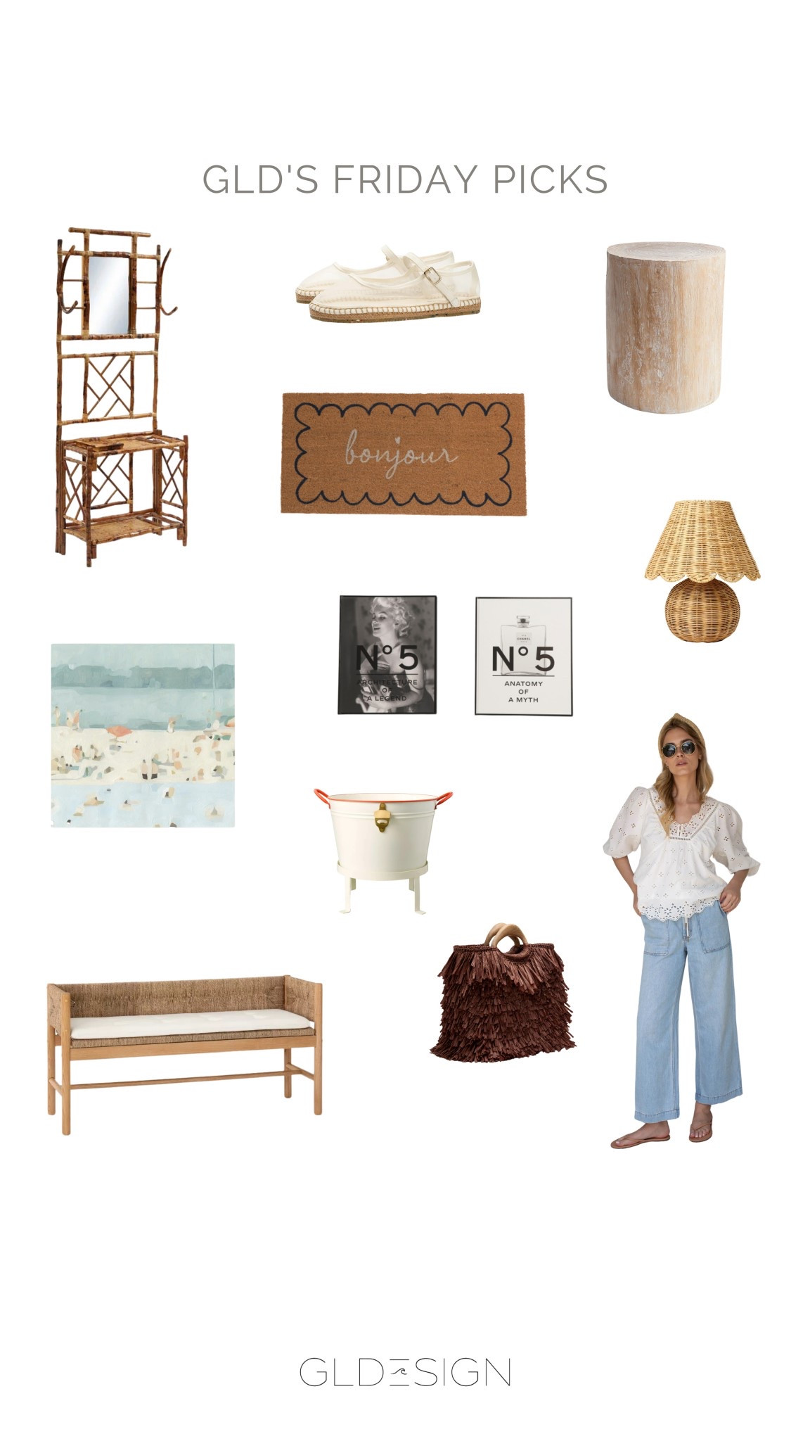 GLDESIGN Friday Picks 
#GLDESIGN #LTKart #LTKlighting #LTKsummertop #LTKsummer #LTKespadrilles

#LTKItBag #LTKShoeCrush #LTKHome