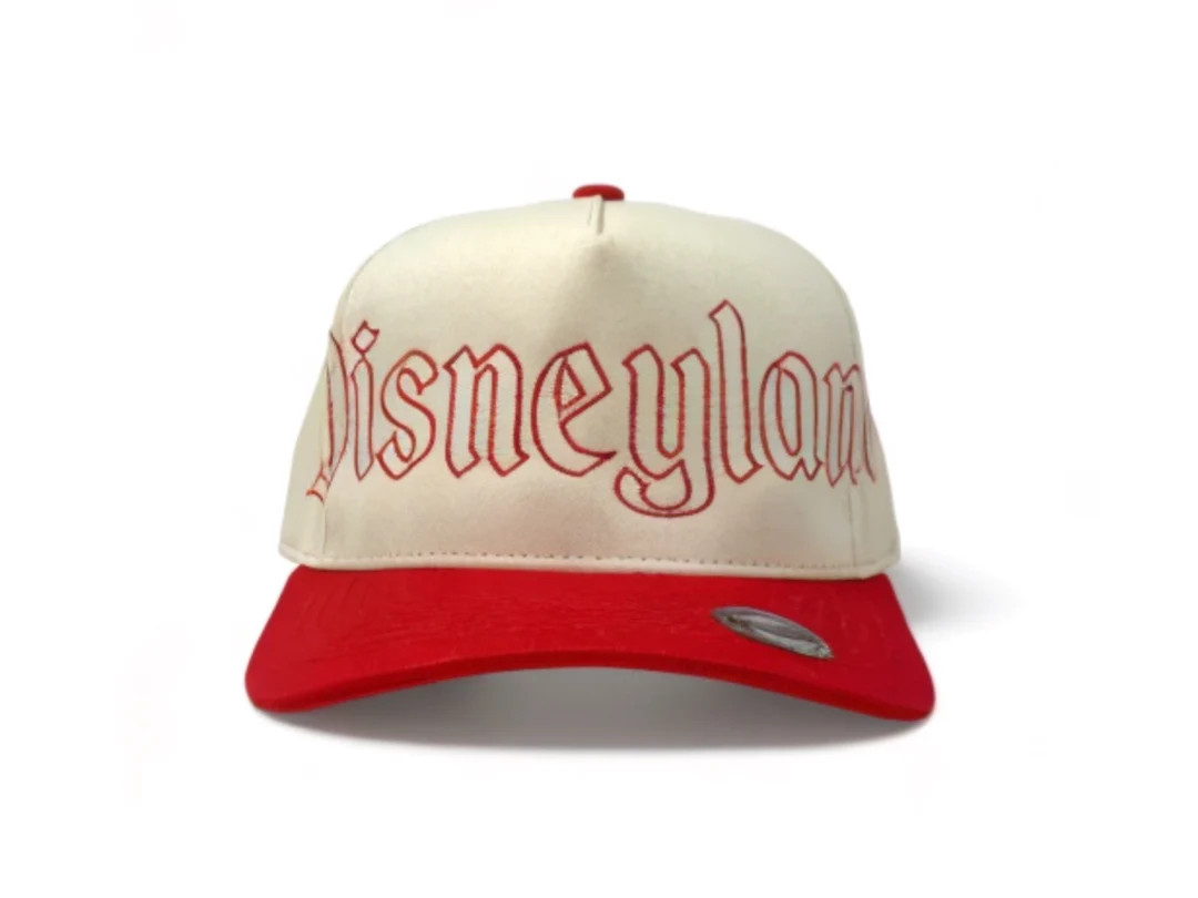 Disneyland Embroidered 5 Panel Adjustable Snapback Baseball Cap - Disneyworld | Etsy (US)