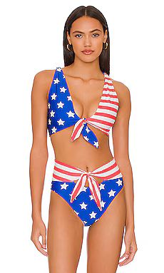 BEACH RIOT Dallas Top in Stars & Stripes from Revolve.com | Revolve Clothing (Global)
