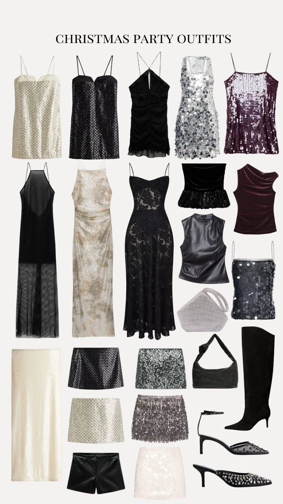 Christmas party outfit inspo 🖤 perfect for going out, parties, New Years Eve and Christmas Day 🫶🏼

#LTKpartywear #LTKWinterSale #LTKuk