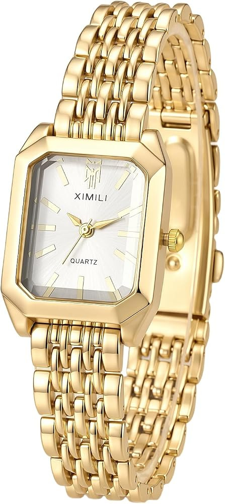 OIDEA Women's Analog Quartz Bracelet Watch Square Dial | Amazon (US)