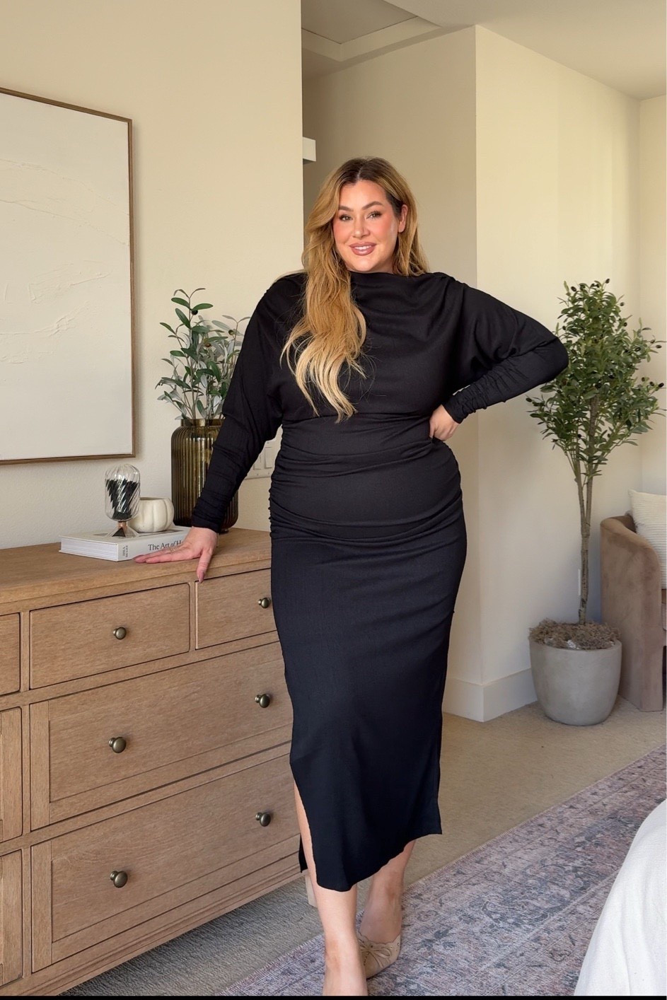 winter date night outfit inspo! almost 20% off! wearing size 14 🤎

Dress is low stock at ASOS 

special occasion dress, winter outfit,  winter dresses, curvy girl outfits, wedding guest dress, valentine’s day dress, Vanessa Etheridge 

#LTKMidsize #LTKSaleAlert #LTKSeasonal