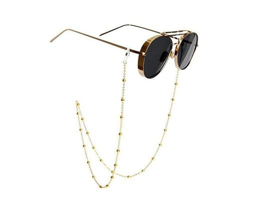 Eyeglass Chain Beaded Glasses Sunglasses Chain Eyeglass Chains and Cords Neck Strap Holder for Wo... | Amazon (US)