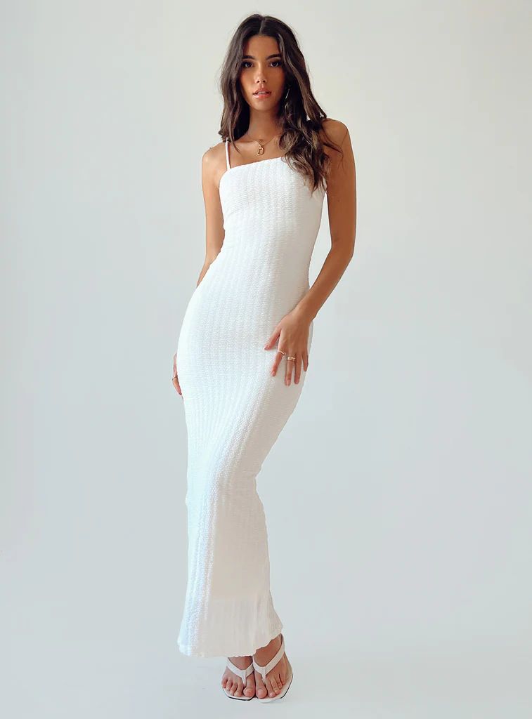 Buella Maxi Dress White | Princess Polly US