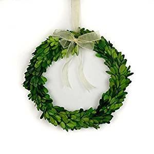 Preserved Boxwood Round Wreath - 10 inch | Amazon (US)