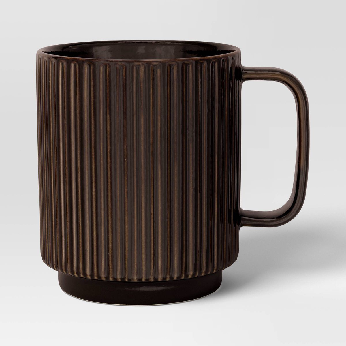 16oz Moira Ceramic Mug Black - Threshold™ | Target