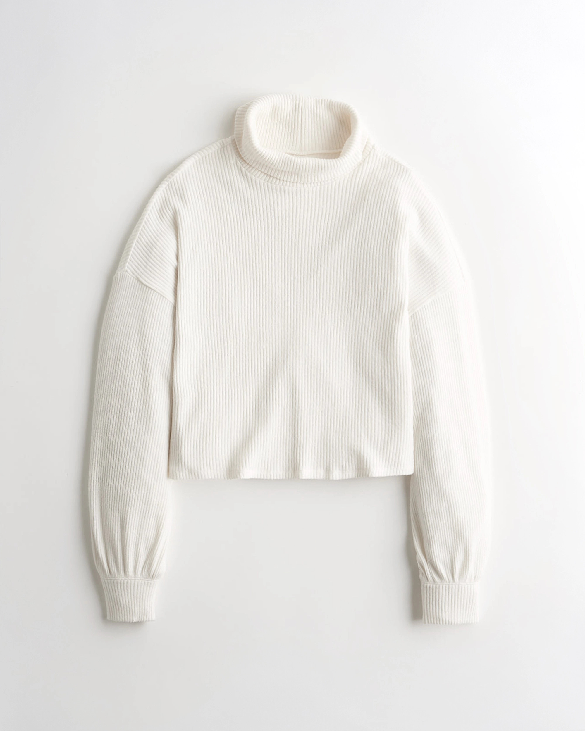 Girls Cozy Ribbed Turtleneck Top from Hollister | Hollister (US)