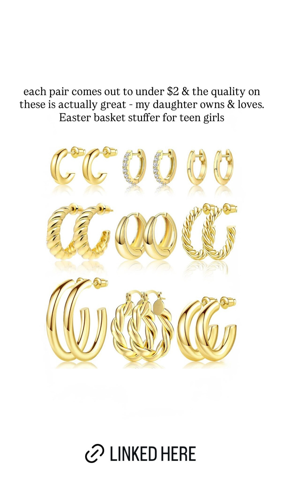 each pair comes out to under $2 & the quality on these is actually great - my daughter owns & loves. Easter basket stuffer for teen girls

#LTKSeasonal #LTKSaleAlert #LTKKids