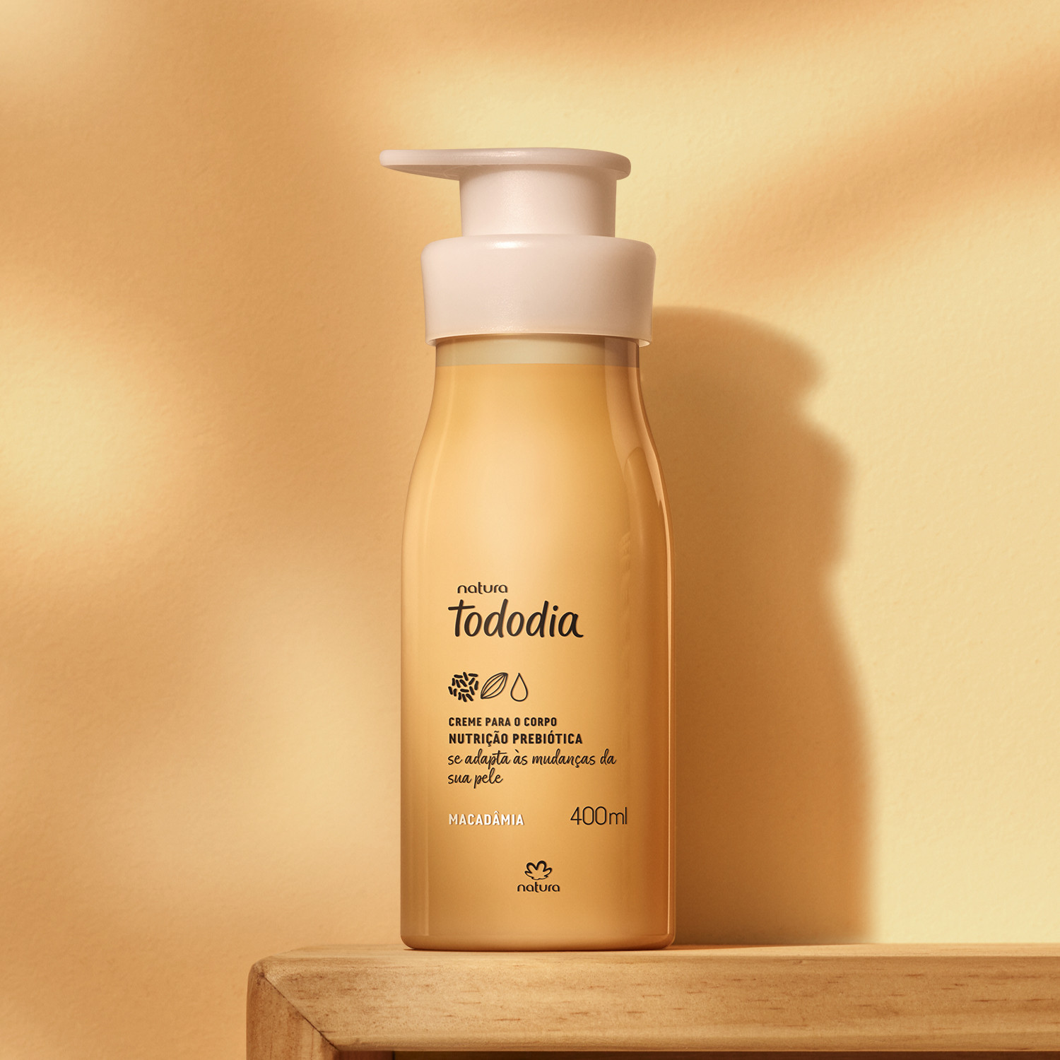 Creme Desodorante Nutritivo Para o Corpo Tododia Macadâmia | Natura BR