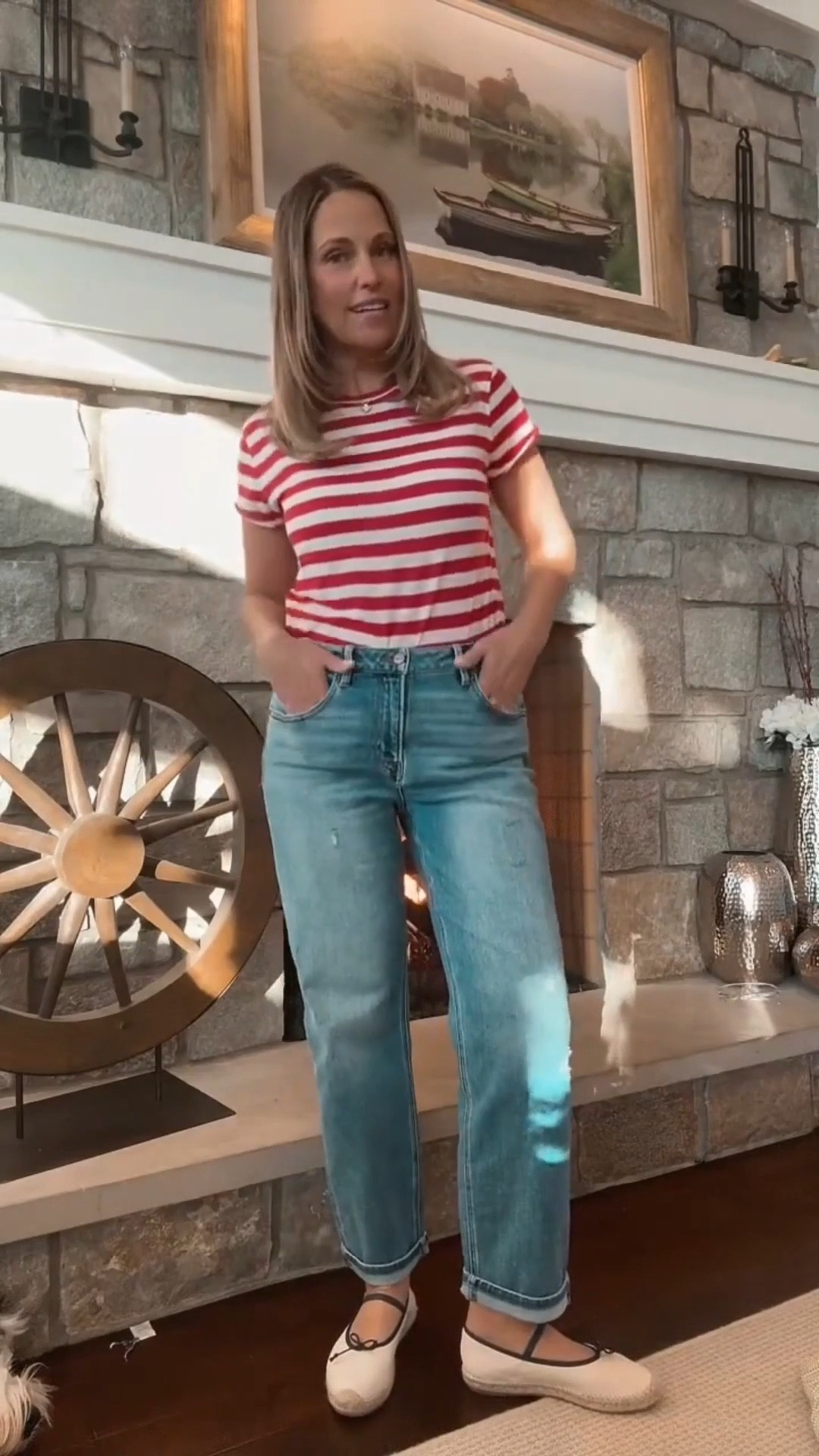 We’re loving these denim jeans from Social Threads for the season ahead. The straight leg, mid rise fit gives them a modern feel that’s easy to style. A cuffed hem adds an effortless touch that makes them stand out.

#LTKMidsize #LTKSeasonal #LTKOver40